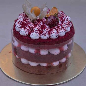 Red Berry Cake