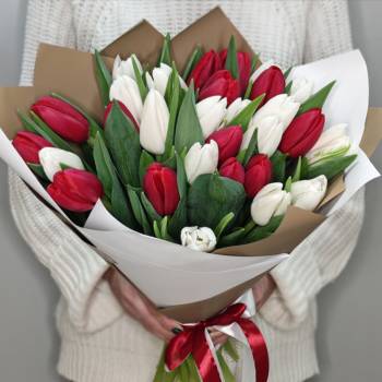 Bouquet of 29 Tulips - code:2056