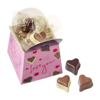 Love you box with chocolate mix (195g)